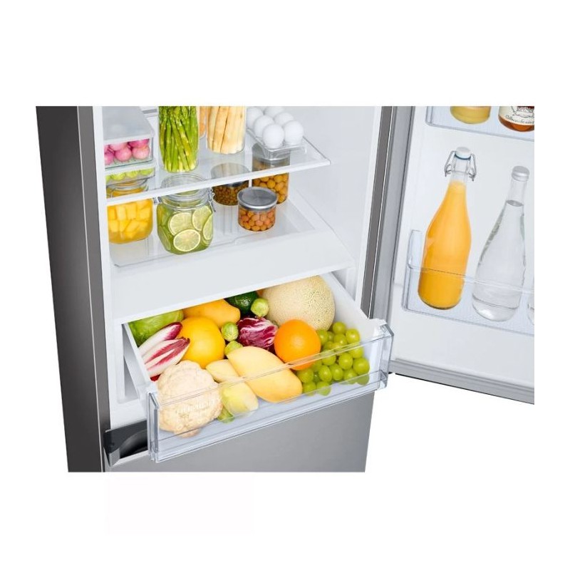 RÉFRIGÉRATEUR COMBINÉ SAMSUNG RB34T600FSA 340 LITRES NOFROST - SILVER