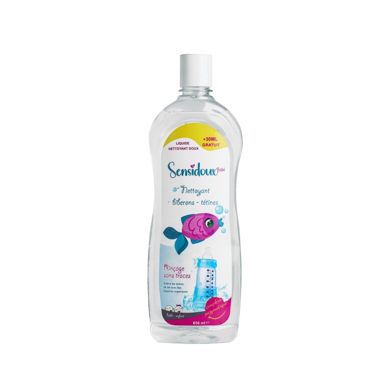 SENSIDOUX LIQUIDE NETTOYANT BIBERON 650 ML