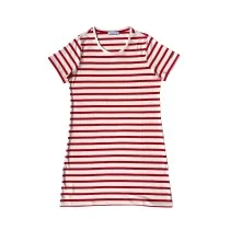 Robe à Rayures femme - Manches courtes