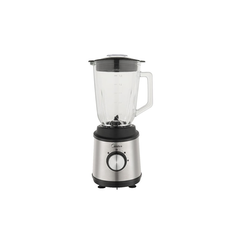 BLENDER MIDEA 800W 1,5L INOX/NOIR MJ-BL6006W