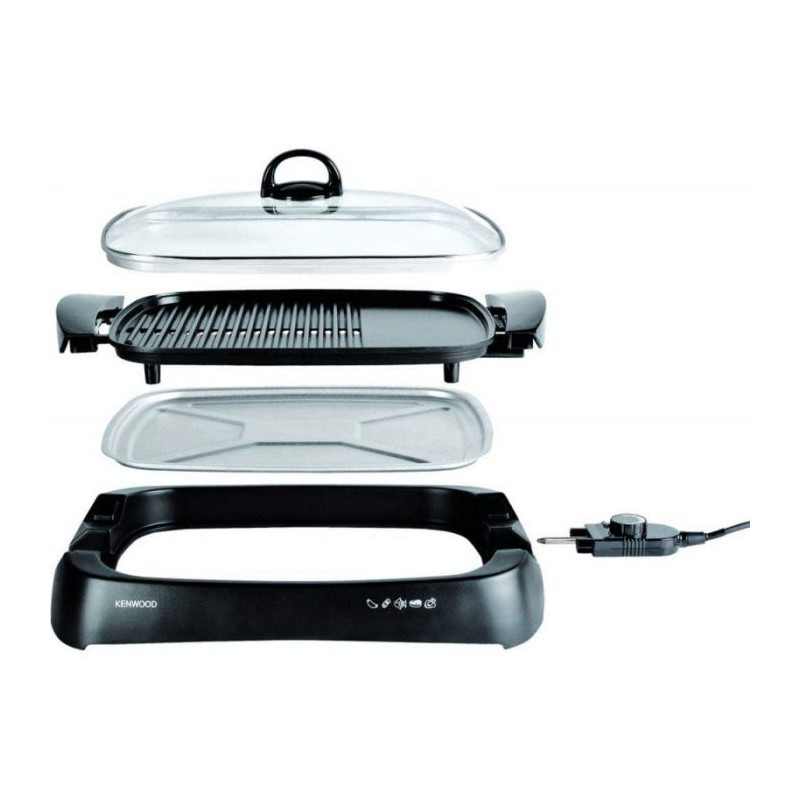 BARBECUE ELECTRIQUE KENWOOD HEALTH GRILL 1700W - HG230 - NOIR