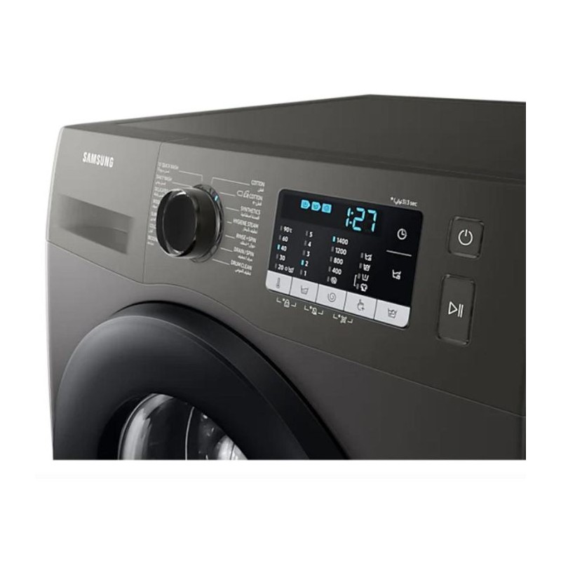 LAVE LINGE FRONTAL SAMSUNG WW80TA046AX1MF ECO BUBBLE 8KG - SILVER