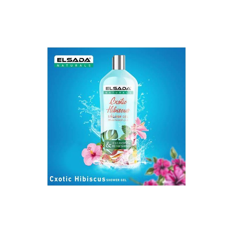 gel douche-exotic Hibiscus-750ml