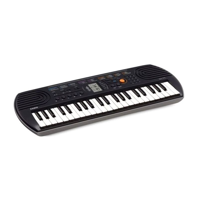 MINI CLAVIER ÉLECTRONIQUE MUSICAL CASIO 44 TOUCHES - GRIS