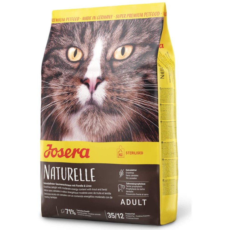 JOSERA Grain Free Naturelle chat stérilisé 400 gr