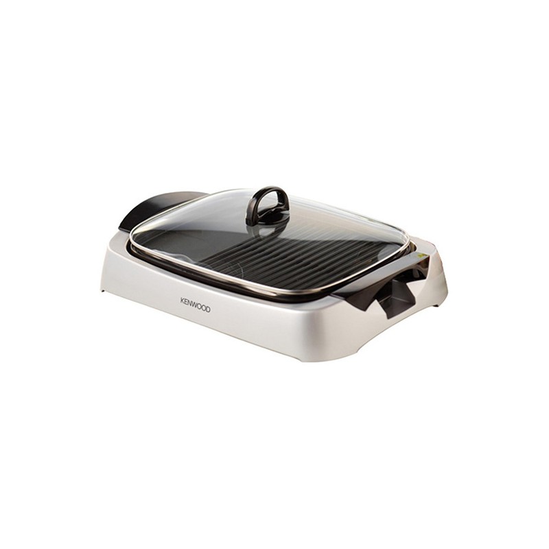 GRILL ELECTRIQUE KENWOOD 2000W GRIS -HG266- SILVER