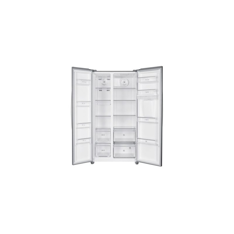 REFRIGERATEUR SIDE BY SIDE BRANDT 620 LITRES NOFROST -BFA701YDX- INOX