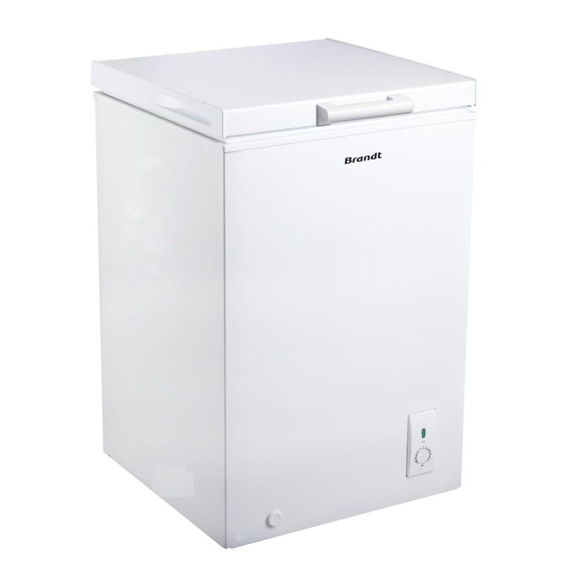 CONGÉLATEUR COFFRE BRANDT 120L  -BFK615MSW- BLANC