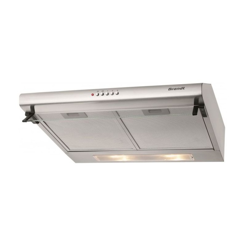 HOTTE CASQUETTE BRANDT 60 CM -BHC6601X- INOX