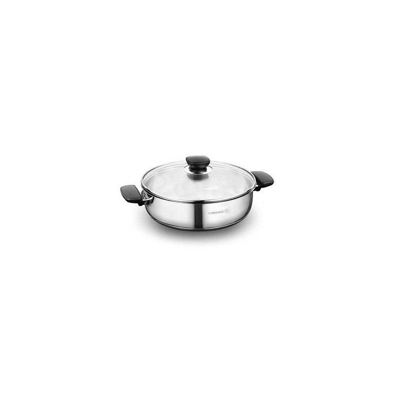 Sauteuse KORKMAZ KAPPA 24 x 6.5 CM - Inox