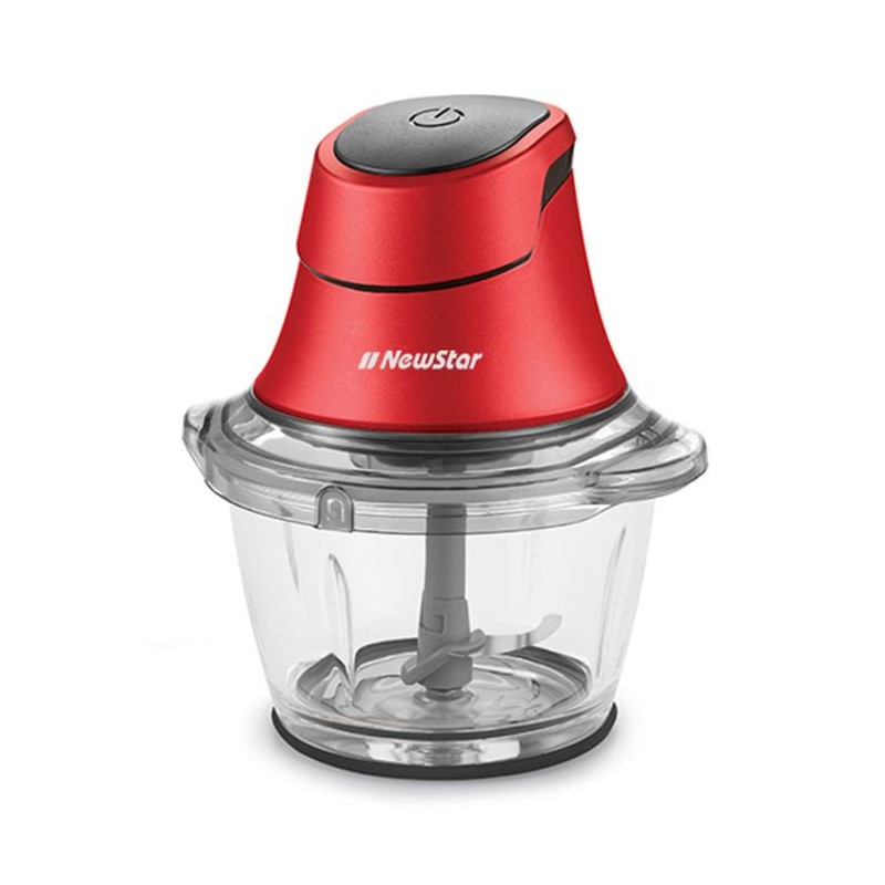 MINI HACHOIR ÉLECTRIQUE NEWSTAR G08R 600W - ROUGE