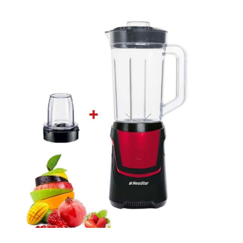 BLENDER NEWSTAR BLEND04 600 WATTS - NOIR & ROUGE