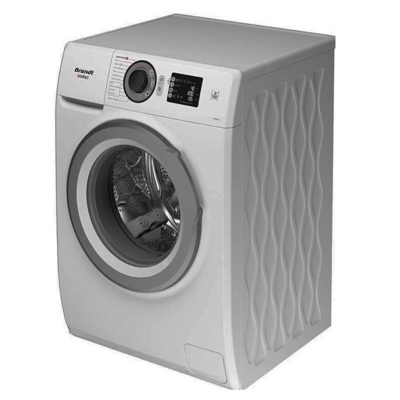 LAVE LINGE FRONTALE BRANDT 8KG - BAM84SS- SILVER