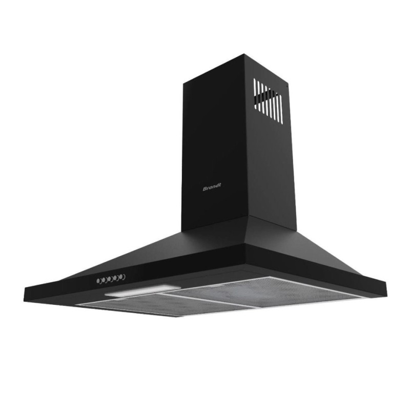 HOTTE PYRAMIDALE BRANDT 60 CM -BHP3610B- NOIR