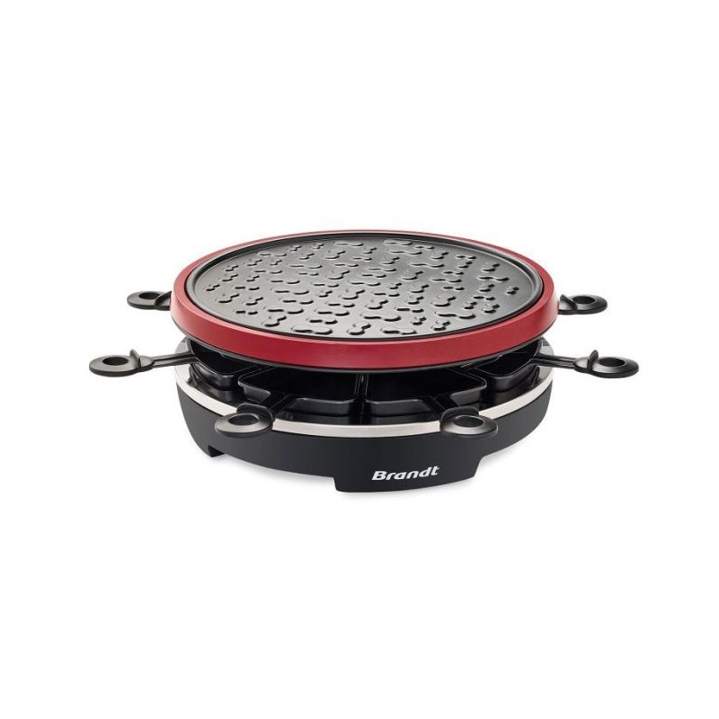 APPAREIL A RACLETTE BRANDT 900W -RAC800MG2- NOIR