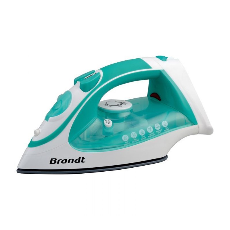 FER A REPASSER BRANDT 2200W -BFV10G- VERT & BLANC