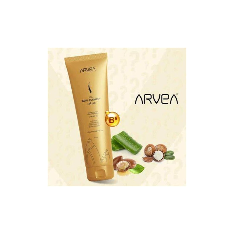 Oil replacement - Soin cheveux - Huile d'argan & Aloe vera & karité - 150ml