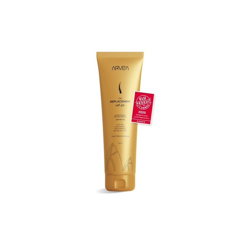 Oil replacement - Soin cheveux - Huile d'argan & Aloe vera & karité - 150ml