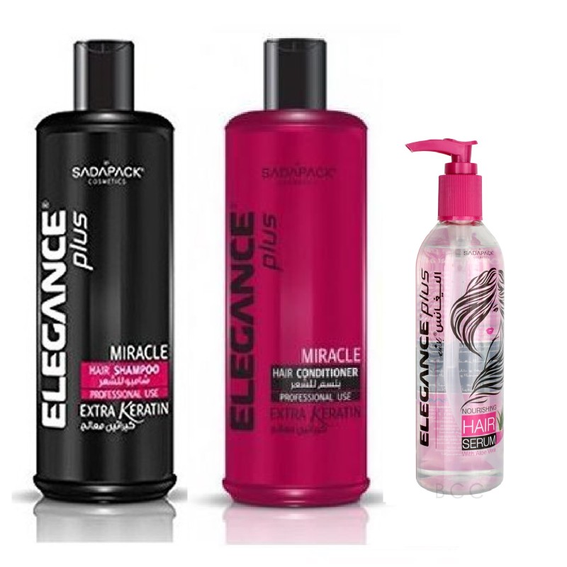 coffret 3*1 Elegance Shampoing +conditionneur+serum 120ml