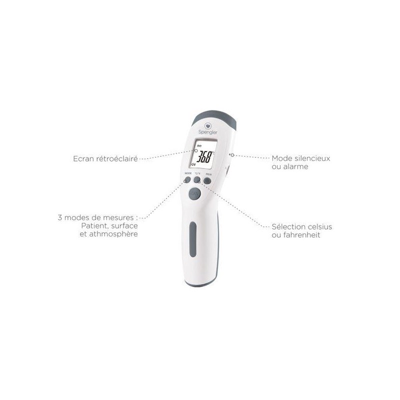 Thermomètre Laser à Distance SPENGLER