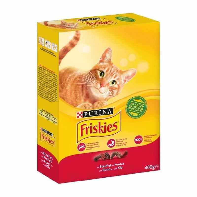 FRISKIES® ADULTE BŒUF ET POULET 300GR