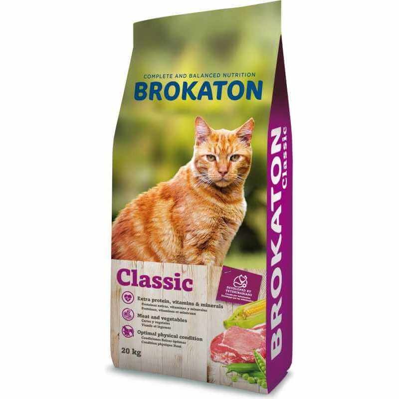 BROKATON Classique pour chat adulte 20KG