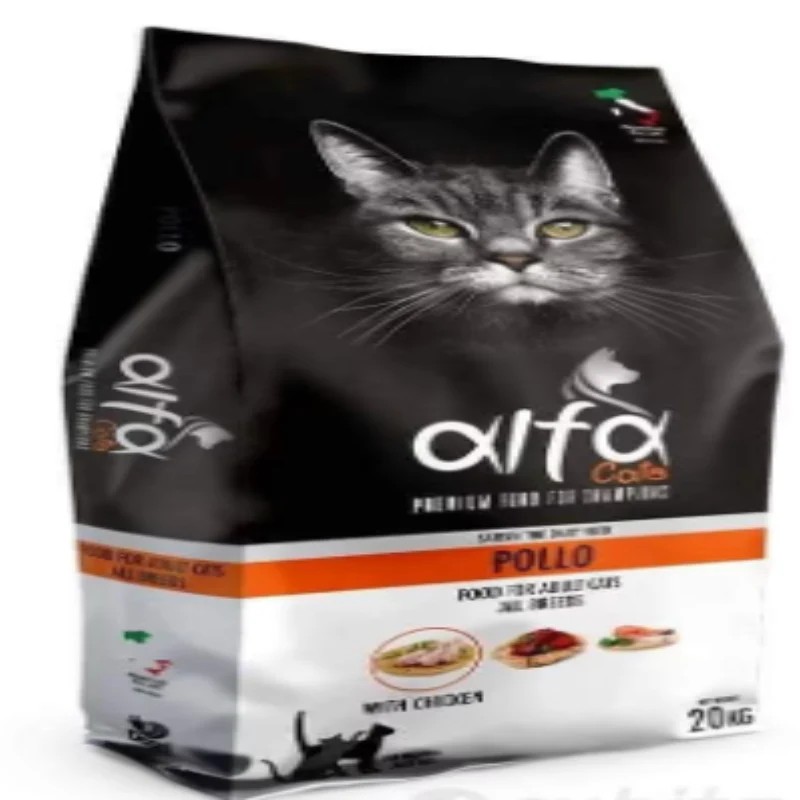 ALFA - CROQUETTES AU POULET POUR CHAT HAIRBALL CONTROLE 20 KG