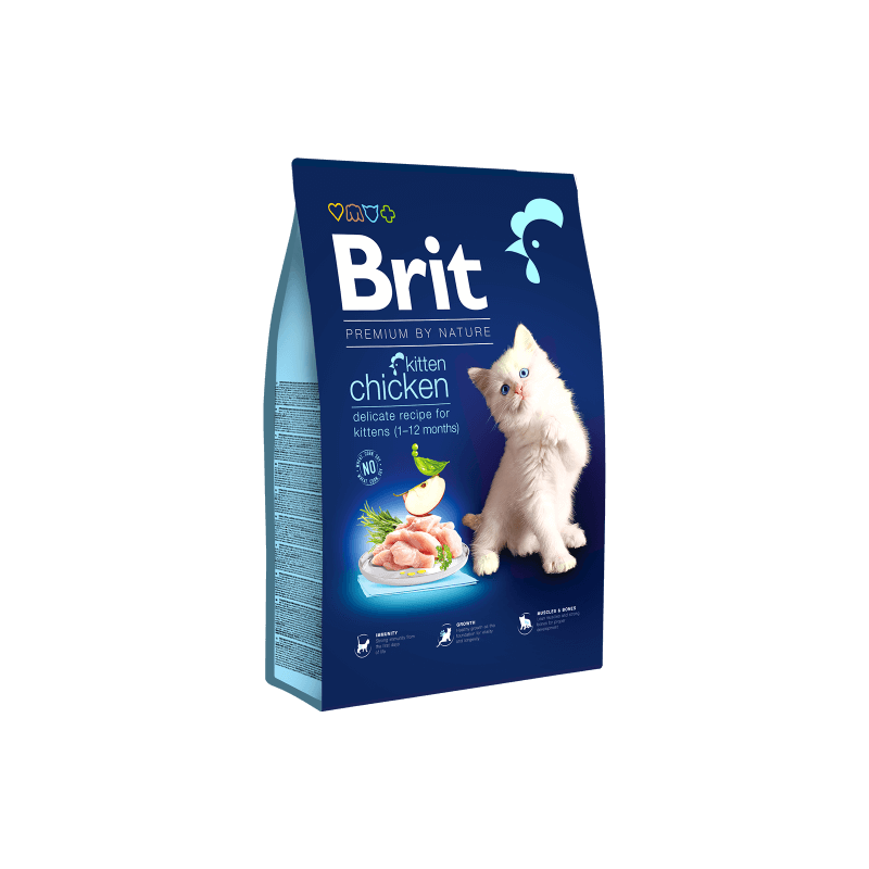 Brit Premium by Nature chat Kitten poulet 1.5 kg