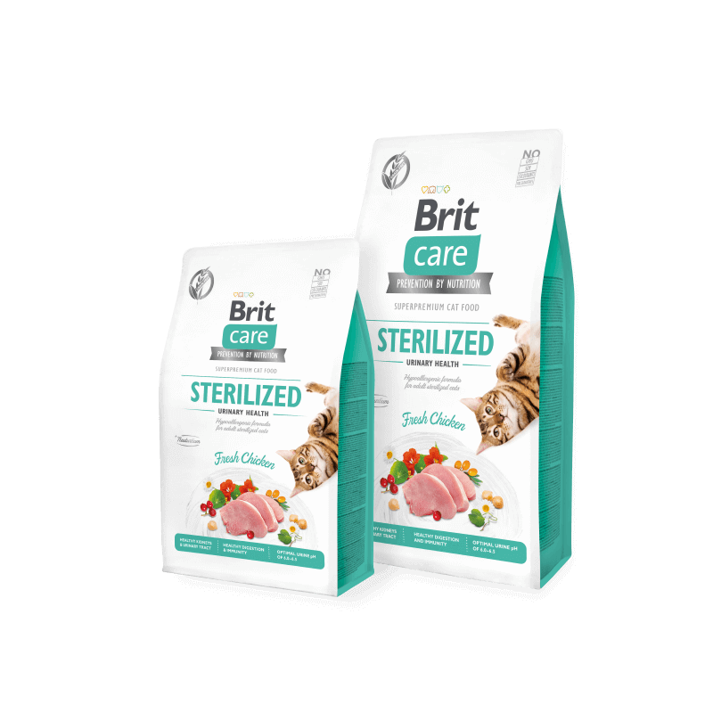 Brit Care Chat Grain-Free STERILIZED URINARY HEALTH 7 KG