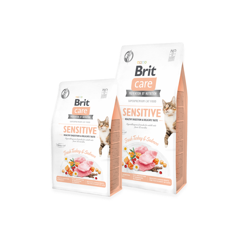 Brit Care Chat Grain-Free SENSITIVE 2 KG