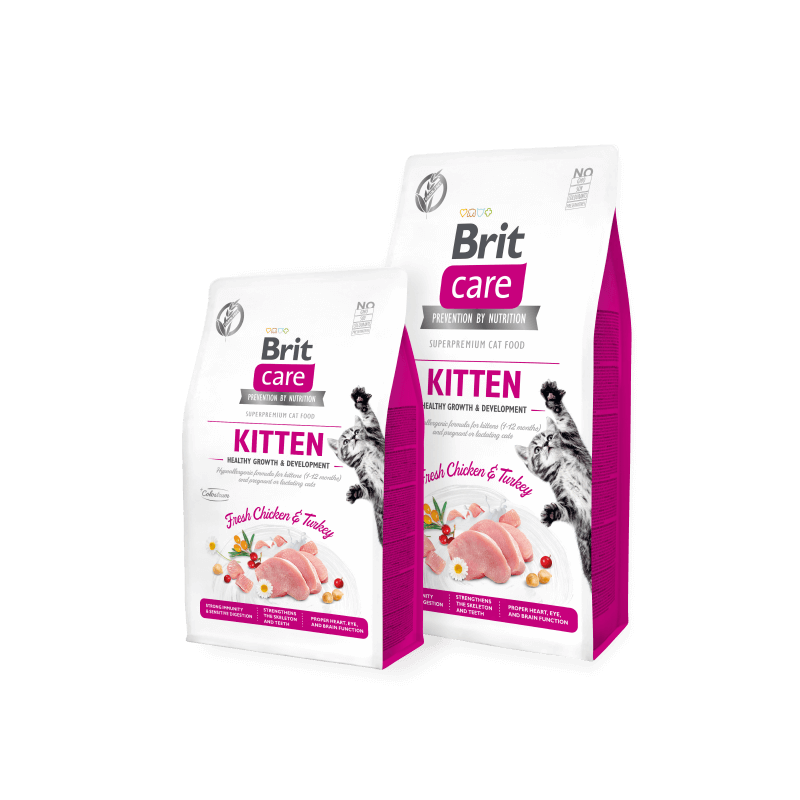 Brit Care Chat Grain-Free KITTEN 2 KG