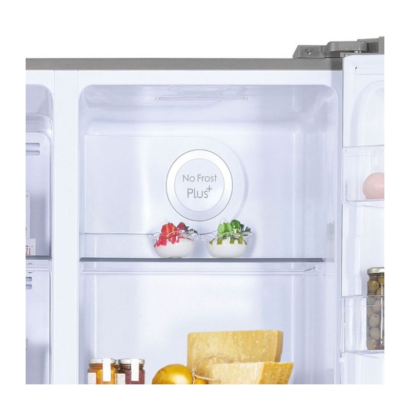 RÉFRIGÉRATEUR SIDE BY SIDE CANDY CHSVN174X 521LITRES NOFROST - INOX