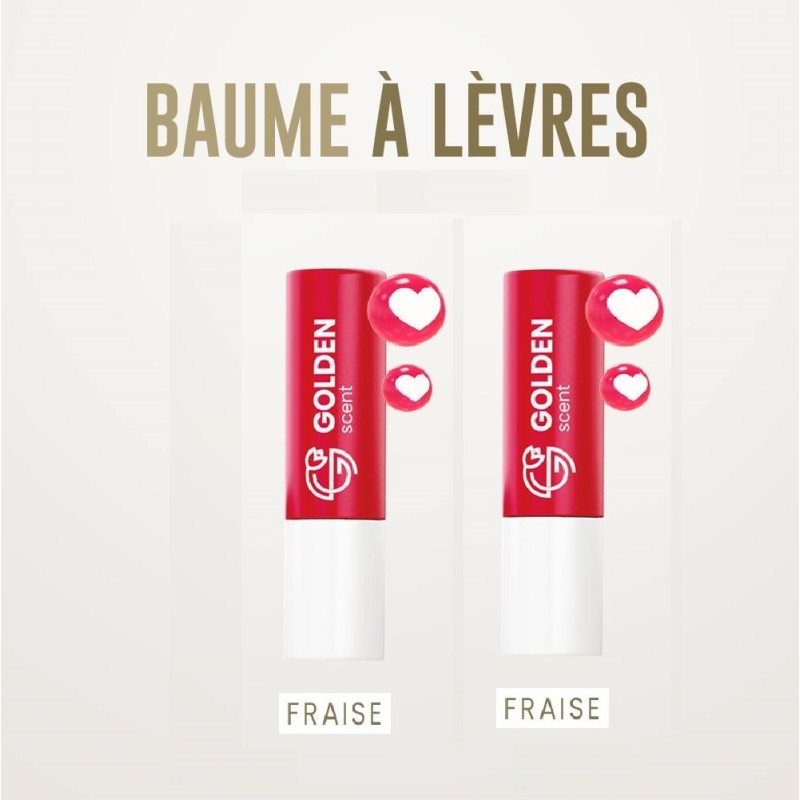 Baume à lèvres - fraise- 4 g