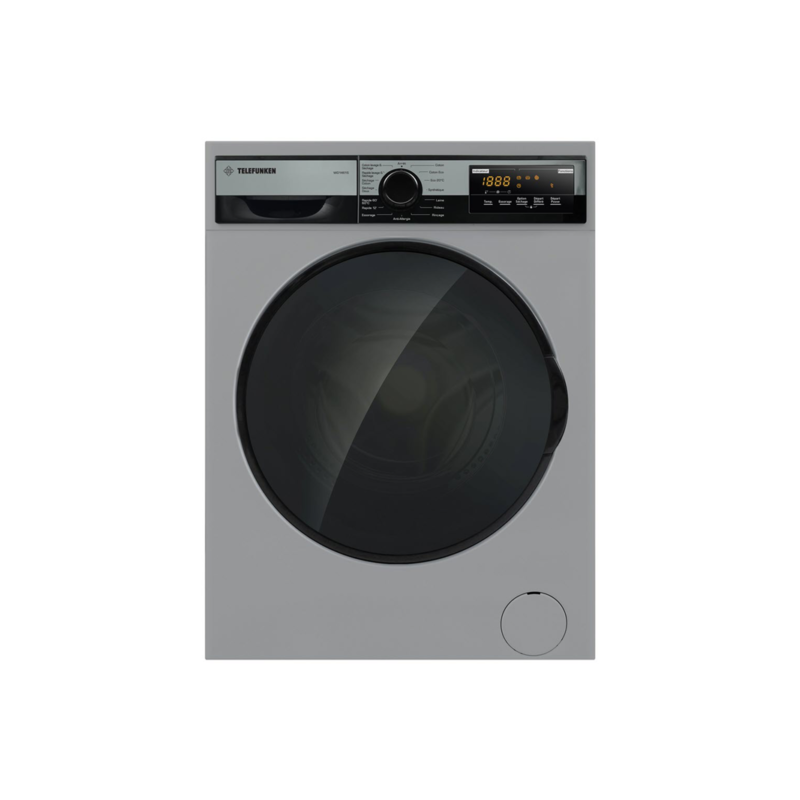 MACHINE A LAVER AUTOMATIQUE LAVANTE SECHANTE 9 KG SILVER