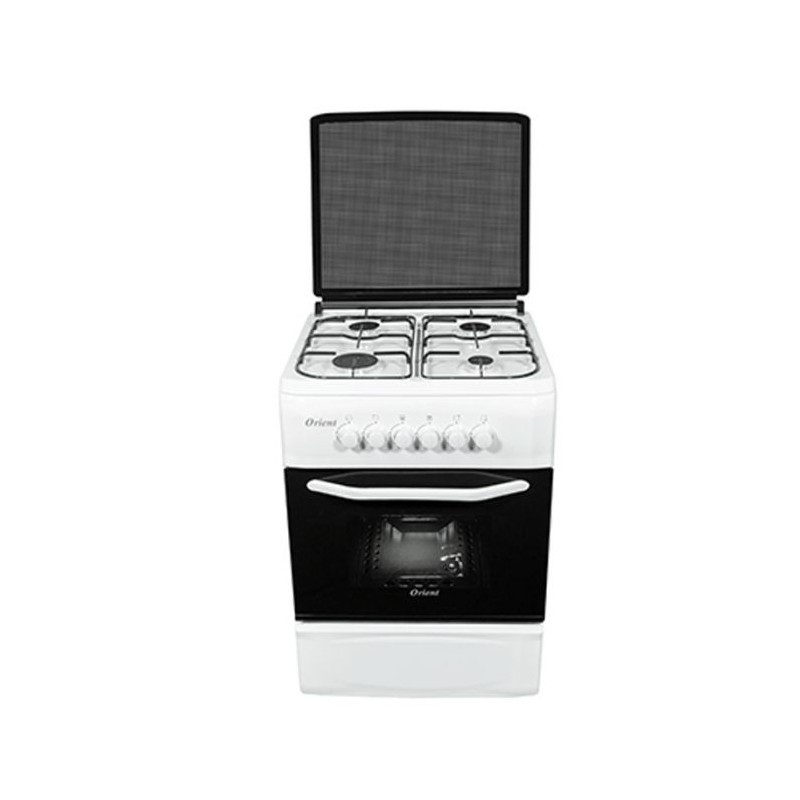 CUISINIÈRE ORIENT OC-60-60EB-P 4 FEUX 60CM - BLANC