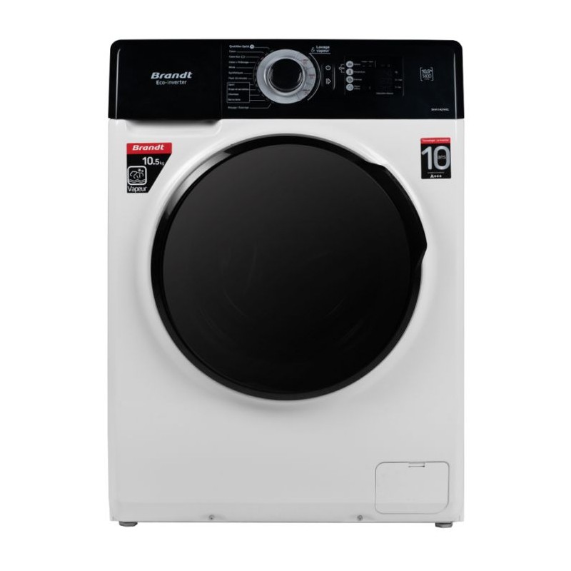 LAVE LINGE FRONTAL BRANDT 10.5KG -BAM104QVWBL- BLANC