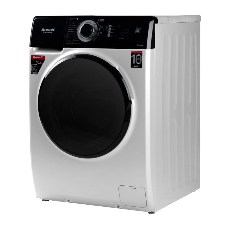 LAVE LINGE FRONTAL BRANDT 10.5KG -BAM104QVWBL- BLANC