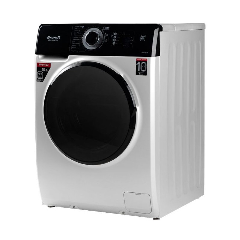 LAVE LINGE FRONTAL BRANDT 10.5 KG -BAM102QVWBL- BLANC