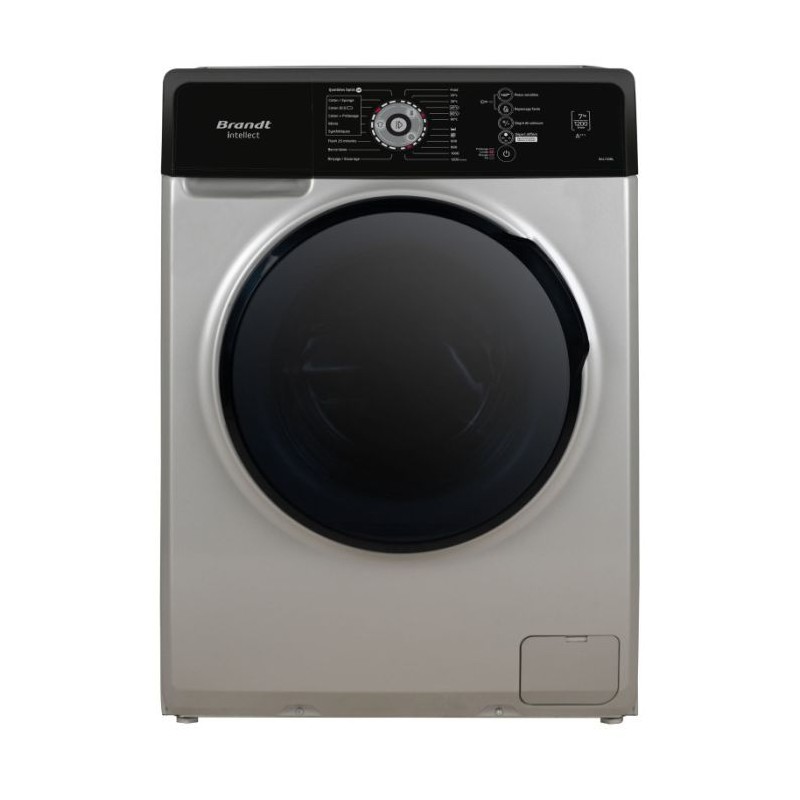 LAVE LINGE FRONTAL BRANDT 7 KG -BAL72SBL- SILVER