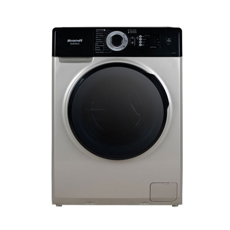 LAVE LINGE FRONTAL BRANDT 8KG -BAM84SBL- SILVER