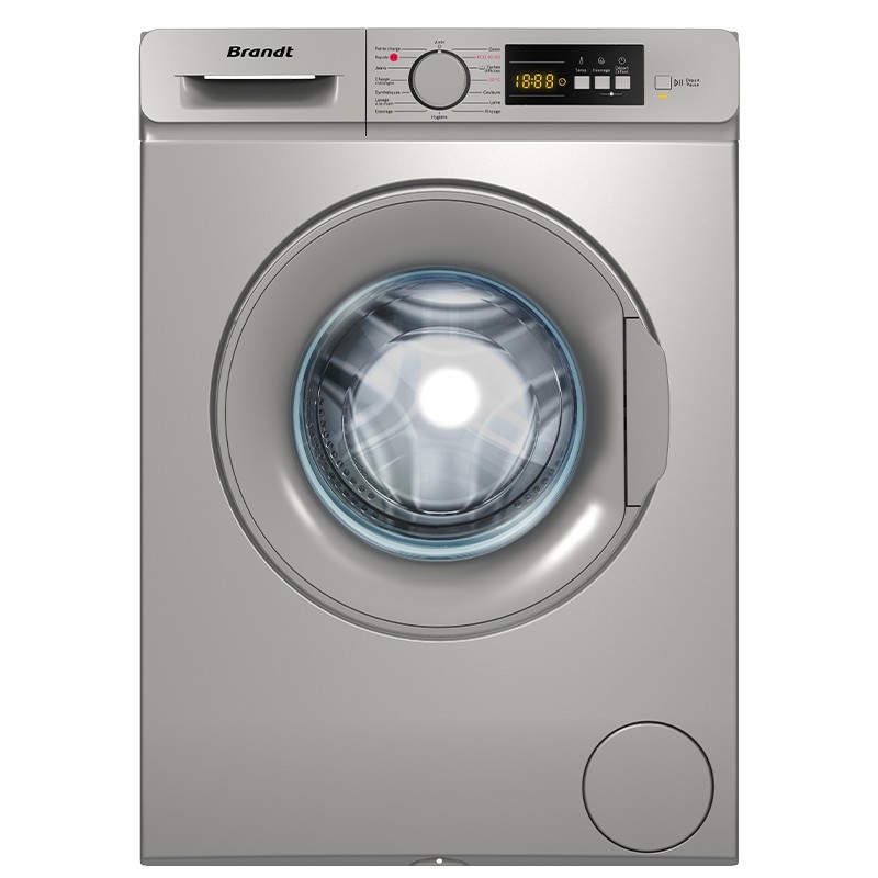 LAVE LINGE FRONTAL BRANDT 7KG  -BLF742S- SILVER