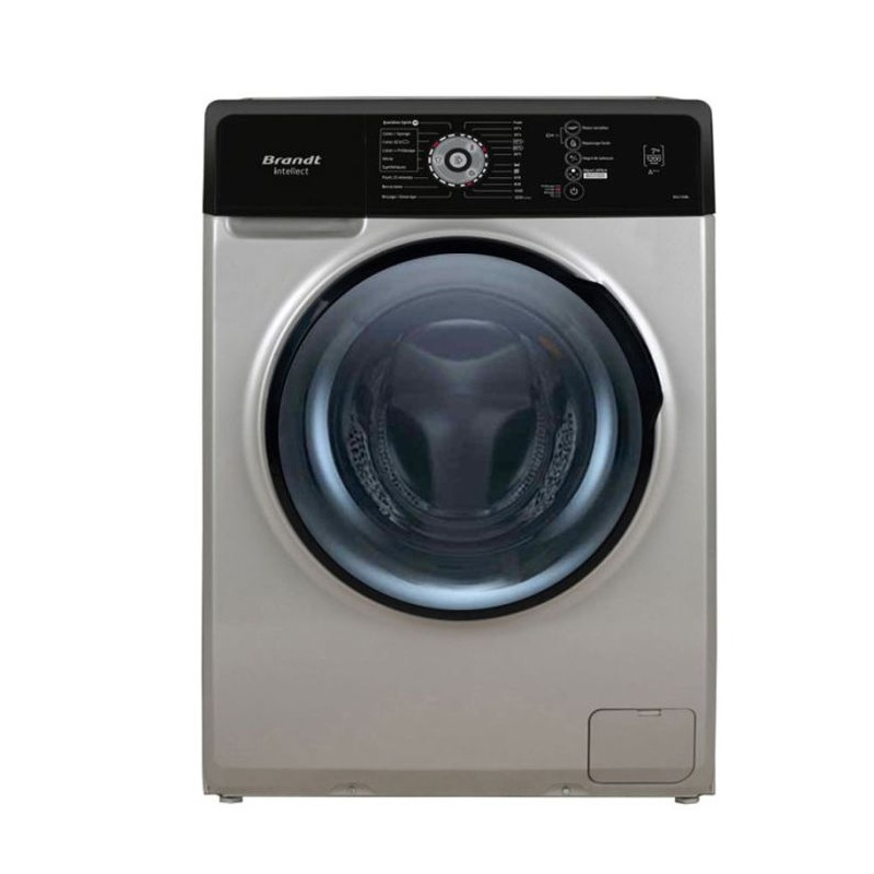 LAVE LINGE FRONTAL BRANDT 8 KG -BAL82SBL-SILVER