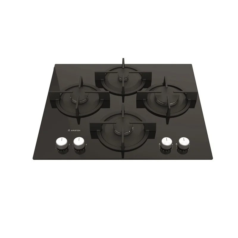 PLAQUE DE CUISSON ARISTON AGS 61S/BK -60CM- 4 FEUX-NOIR