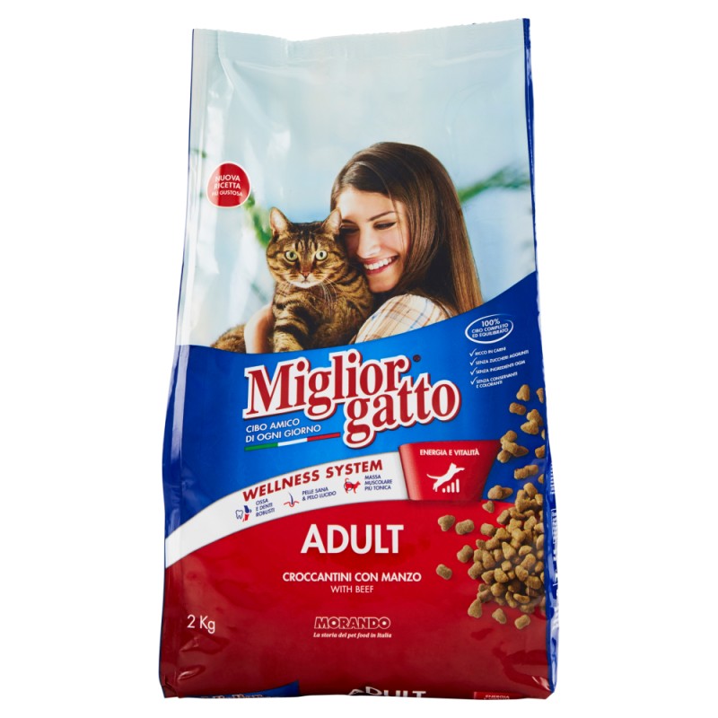 MIGLIOR GATTO adulte monzo 2KG