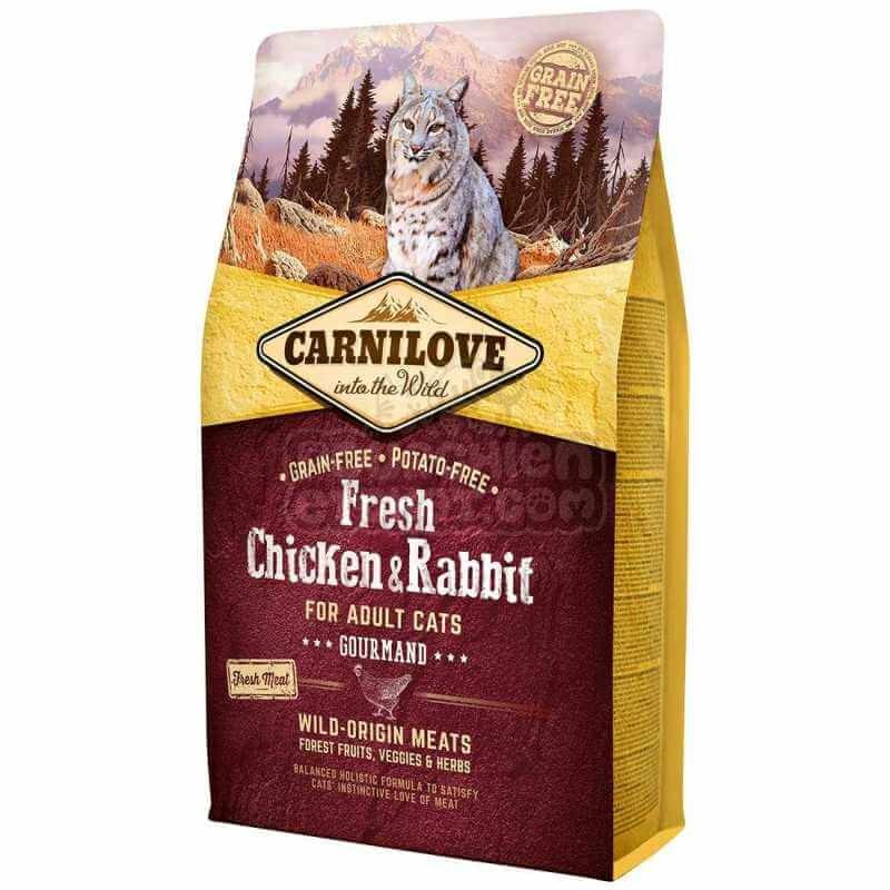 CARNILOVE CHAT FRESH POULET ET LAPIN 2K