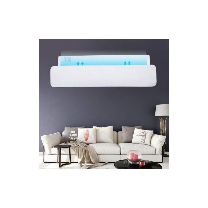 BN Product Déflecteur De Flux D'air Pour Climatiseur 180° - Blanc