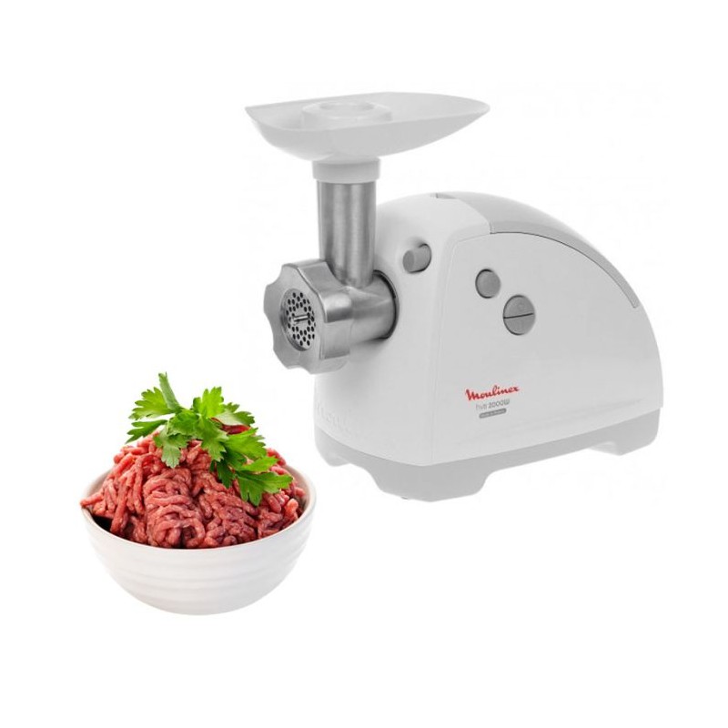 HACHOIR À VIANDE MOULINEX HV8 ME620132 2000W - BLANC