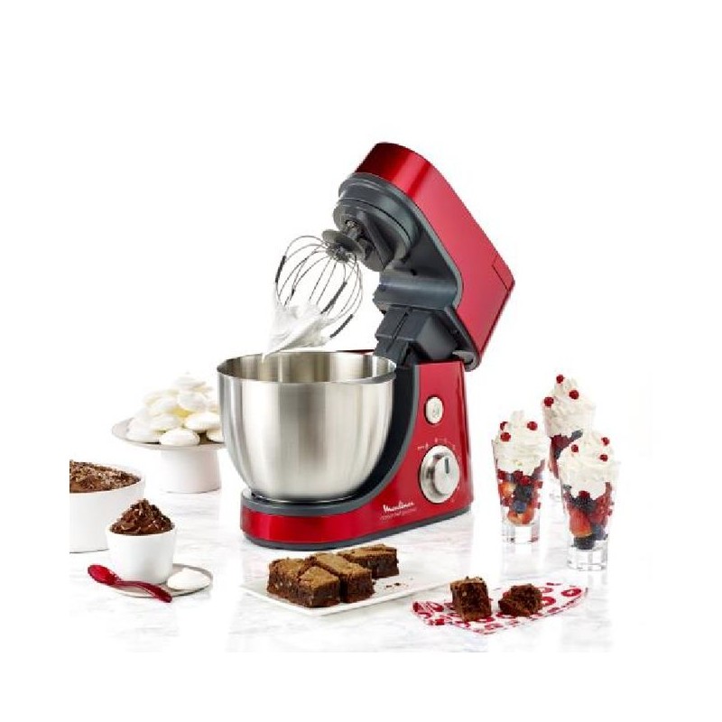 KITCHEN MACHINE QA518G10 GOURMET 4.6L ROUGE + BOL