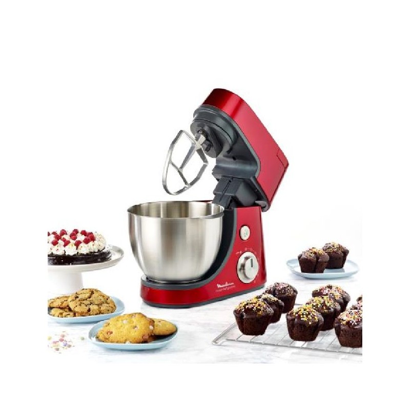 KITCHEN MACHINE QA518G10 GOURMET 4.6L ROUGE + BOL