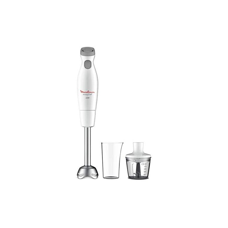 MIXEUR PLONGEANT DD452110 MOULINEX EASYCHEF 2 EN 1 - BLANC